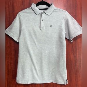 CKJ Grey polo